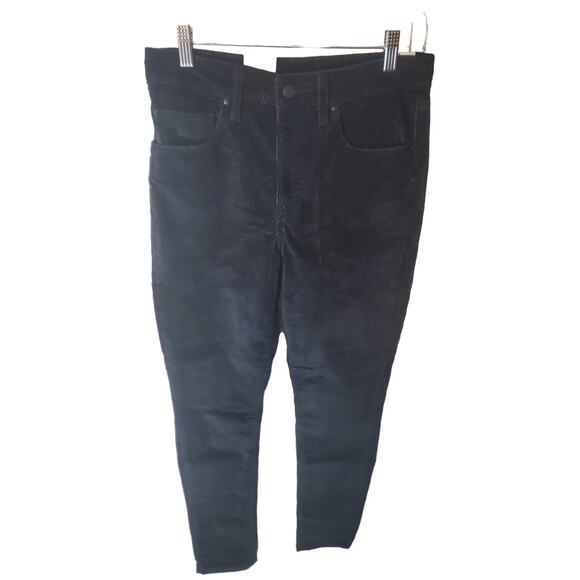 Levi's 30x30 721 High-Rise Skinny Black Corduroy Pants, NWT - Picture 1 of 6